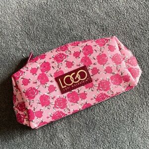 Lori Goldstein Floral Cosmetic Case
